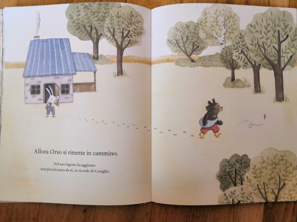 Orso e i sussurri del vento - Teste fiorite - libro per bambini