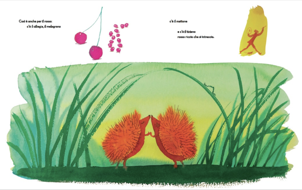 Rosso di cielo - Teste fiorite - libro per bambini